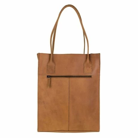 DSTRCT Riverside Shopper A4 12" Cognac 4 DSTRCT Riverside Shopper A4 12" Cognac - Afbeelding 2
