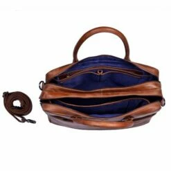DSTRCT Fletcher Street Business Laptoptas 15.6'' Cognac -NL Rugzak Verkoopwinkel 016120 30 4