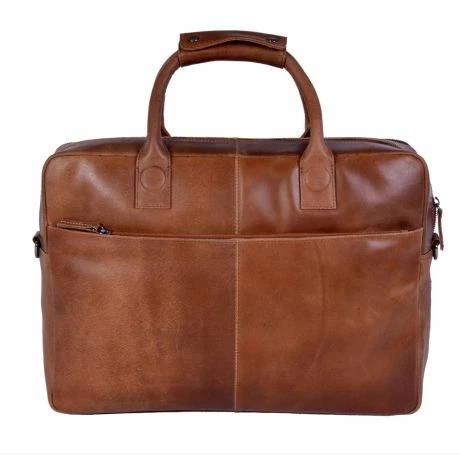 DSTRCT Fletcher Street Business Laptoptas 17'' Cognac 5 DSTRCT Fletcher Street Business Laptoptas 17'' Cognac - Afbeelding 3