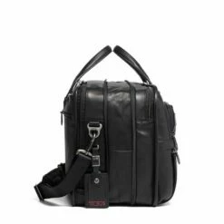 Tumi Alpha Expandable Organizer Laptop 15" Brief Leather Black -NL Rugzak Verkoopwinkel 02603110d3 2