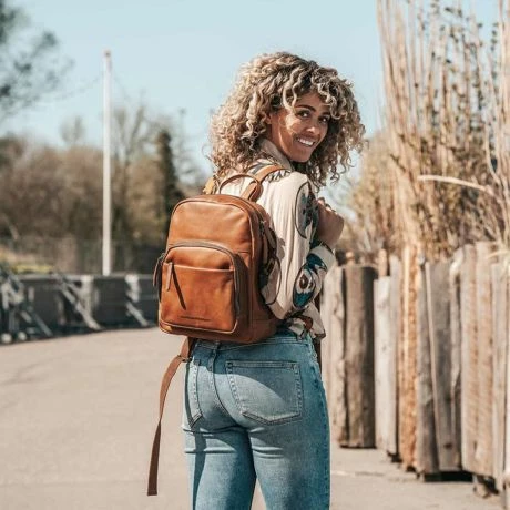 Chesterfield Santana Rugtas Cognac 4 Chesterfield Santana Rugtas Cognac - Afbeelding 2