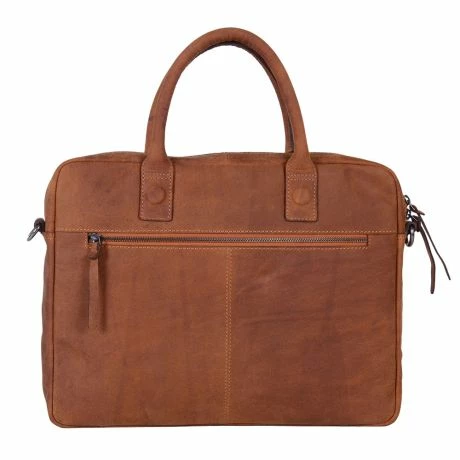 DSTRCT Wall Street Business Laptoptas 15.4'' Cognac 4 DSTRCT Wall Street Business Laptoptas 15.4'' Cognac - Afbeelding 2