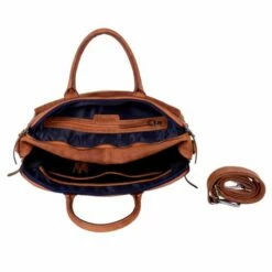 DSTRCT Wall Street Business Laptoptas 17'' Cognac -NL Rugzak Verkoopwinkel 076420 30 4