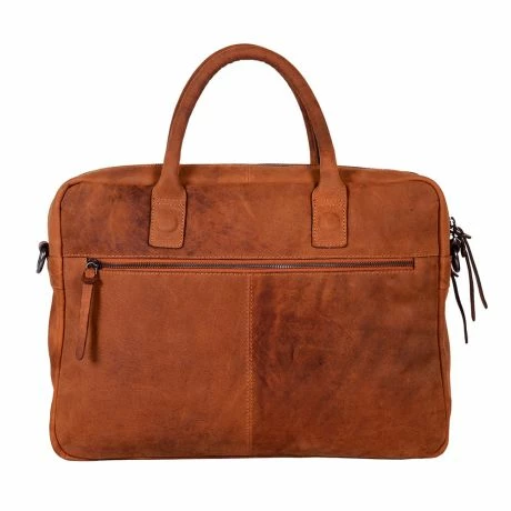 DSTRCT Wall Street Business Laptoptas 15.6'' Cognac 5 DSTRCT Wall Street Business Laptoptas 15.6'' Cognac - Afbeelding 3