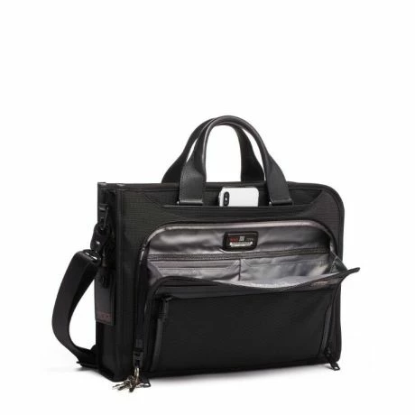 Tumi Alpha Slim Deluxe Brief Black 7 Tumi Alpha Slim Deluxe Brief Black - Afbeelding 5