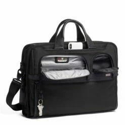 Tumi Alpha Compact Large Laptop Brief 17" Black -NL Rugzak Verkoopwinkel 117302 1041 04