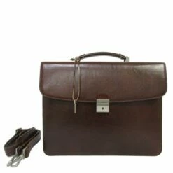 Voorkant 14 Claudio Ferrici Legacy Briefcase 13.3'' Brown