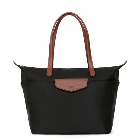Hexagona Pop Shopper M Noir Marron 3 Hexagona Pop Shopper M Noir Marron