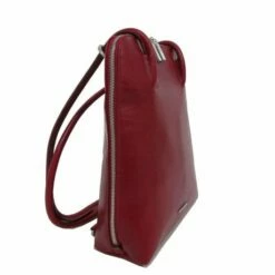 Claudio Ferrici Classico Backpack/ Shoulderbag Red 7 Claudio Ferrici Classico Backpack/ Shoulderbag Red -NL Rugzak Verkoopwinkel 18068 re 2