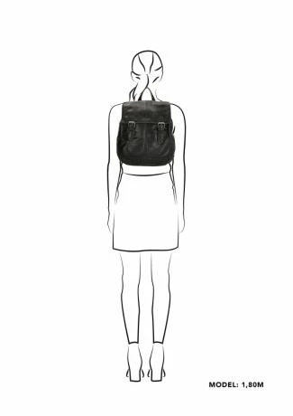 Hide & Stitches Paint Rock Rugtas 18196 Zwart 7 Hide & Stitches Paint Rock Rugtas 18196 Zwart - Afbeelding 5