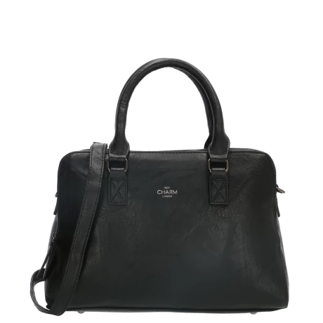 Charm London Chelsea Handtas Black 3 Charm London Chelsea Handtas Black