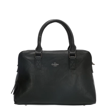 Charm London Chelsea Handtas Black 4 Charm London Chelsea Handtas Black - Afbeelding 2
