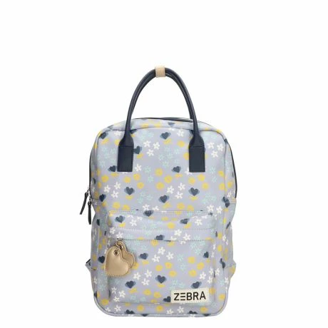 Zebra Girls Rugzak M Lila Flowers 3 Zebra Girls Rugzak M Lila Flowers