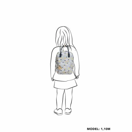 Zebra Girls Rugzak M Lila Flowers 7 Zebra Girls Rugzak M Lila Flowers - Afbeelding 5