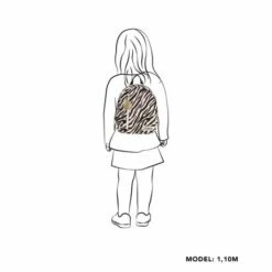 Zebra Girls Rugzak S Fluffy Zebra Pink -NL Rugzak Verkoopwinkel 19039042 3