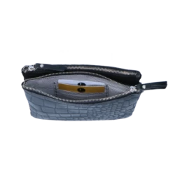 LouLou Essentiels Vintage Croco Crossbody Black -NL Rugzak Verkoopwinkel 19crossbody04s.001 001 5