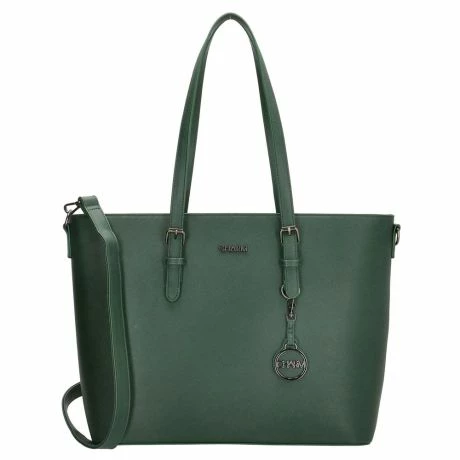 Charm London Birmingham Shopper 15.6" Green 3 Charm London Birmingham Shopper 15.6" Green