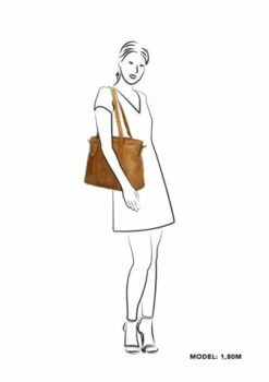 Hide & Stitches Paint Rock Shopper 20073 Okergeel 13 Hide & Stitches Paint Rock Shopper 20073 Okergeel -NL Rugzak Verkoopwinkel 20073114 3