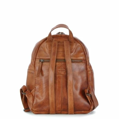 Bear Design Cow Lavato Nora Mini Rugtas Cognac 4 Bear Design Cow Lavato Nora Mini Rugtas Cognac - Afbeelding 2