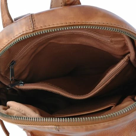 Bear Design Cow Lavato Nora Mini Rugtas Cognac 6 Bear Design Cow Lavato Nora Mini Rugtas Cognac - Afbeelding 4