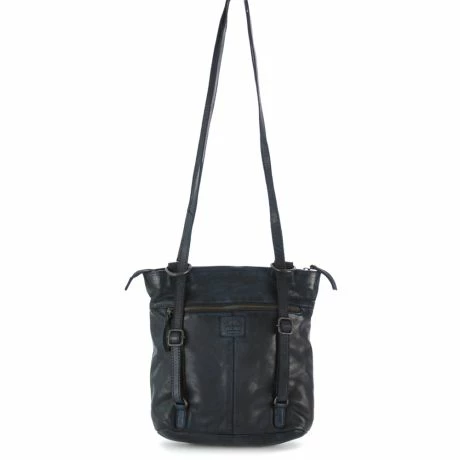 Bear Design Cow Lavato Sandy Schouder/ Rugtas Blauw 4 Bear Design Cow Lavato Sandy Schouder/ Rugtas Blauw - Afbeelding 2