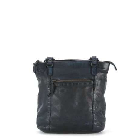 Bear Design Cow Lavato Sandy Schouder/ Rugtas Blauw 3 Bear Design Cow Lavato Sandy Schouder/ Rugtas Blauw