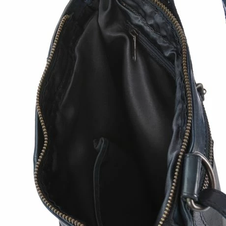 Bear Design Cow Lavato Sandy Schouder/ Rugtas Blauw 6 Bear Design Cow Lavato Sandy Schouder/ Rugtas Blauw - Afbeelding 4