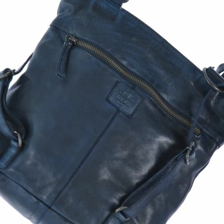 Bear Design Cow Lavato Sandy Schouder/ Rugtas Blauw 7 Bear Design Cow Lavato Sandy Schouder/ Rugtas Blauw - Afbeelding 5