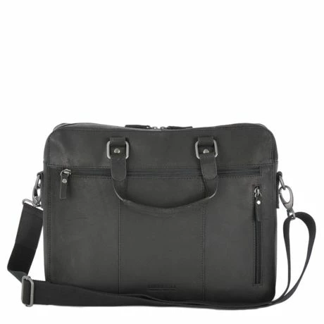 Leonhard Heyden Dakota Aktetas Black 5 Leonhard Heyden Dakota Aktetas Black - Afbeelding 3