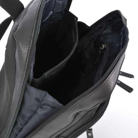 Leonhard Heyden Dakota Rugzak Black 7 Leonhard Heyden Dakota Rugzak Black - Afbeelding 5