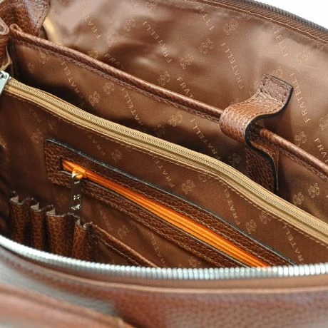 Gigi Fratelli Romance Lady Businessbag 15" Brandy 10 Gigi Fratelli Romance Lady Businessbag 15" Brandy - Afbeelding 8