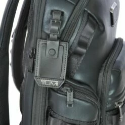 Tumi Alpha Bravo Navigation Leather Backpack Black 20 Tumi Alpha Bravo Navigation Leather Backpack Black -NL Rugzak Verkoopwinkel 20230223 capture0015