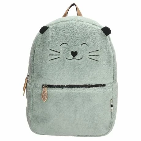 Zebra Girls Rugzak S Zebra Teddy Cat Mint 3 Zebra Girls Rugzak S Zebra Teddy Cat Mint