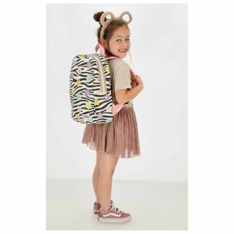 Zebra Girls Rugzak M Pleun Print Stripe Flowers 7 Zebra Girls Rugzak M Pleun Print Stripe Flowers - Afbeelding 5