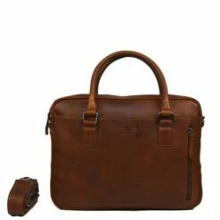 DSTRCT Premium Collection Laptopbag 14" Cognac -NL Rugzak Verkoopwinkel 230030 cognac 2