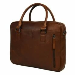DSTRCT Premium Collection Laptopbag 14" Cognac -NL Rugzak Verkoopwinkel 230030 cognac 3
