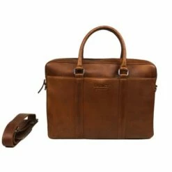 DSTRCT Premium Collection Laptopbag 15.6" Cognac -NL Rugzak Verkoopwinkel 230130 cognac 2