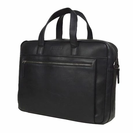 DSTRCT Premium Collection Laptopbag 2-vaks 15.6" Black 5 DSTRCT Premium Collection Laptopbag 2-vaks 15.6" Black - Afbeelding 3