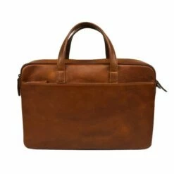 DSTRCT Premium Collection Laptopbag 2-vaks 15.6" Cognac -NL Rugzak Verkoopwinkel 230330 cognac 4