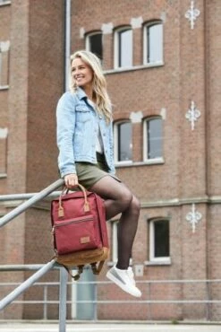 Enrico Benetti Santiago Rugtas 15" Handle Bordeaux Rood 11 Enrico Benetti Santiago Rugtas 15" Handle Bordeaux Rood -NL Rugzak Verkoopwinkel 24 20210520 enrico benetti 2069 lr santiago 46161