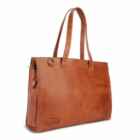 Plevier Islay Dames Laptoptas 15,6" Cognac 5 Plevier Islay Dames Laptoptas 15,6" Cognac - Afbeelding 3