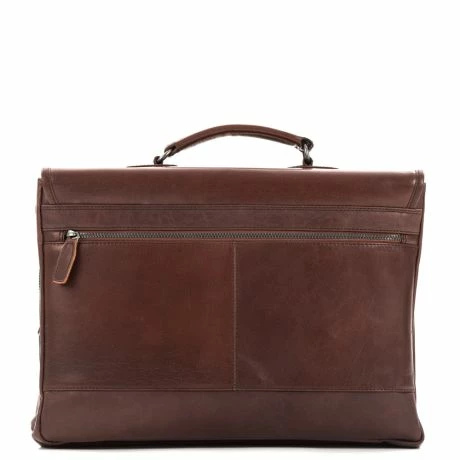 Plevier Quartz Aktetas 1-Vak 15.6" Bruin 8 Plevier Quartz Aktetas 1-Vak 15.6" Bruin - Afbeelding 6