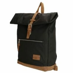 Enrico Benetti Santiago Rolltop Rugtas 15" Zwart 8 Enrico Benetti Santiago Rolltop Rugtas 15" Zwart -NL Rugzak Verkoopwinkel 46159 001 black 2d 0002