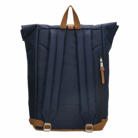 Enrico Benetti Santiago Rolltop Rugtas 15" Blauw 5 Enrico Benetti Santiago Rolltop Rugtas 15" Blauw - Afbeelding 3