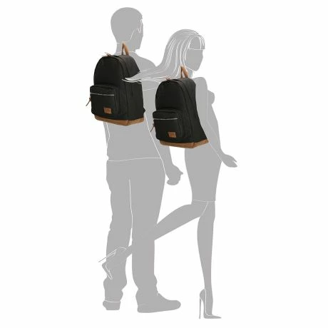 Enrico Benetti Santiago Rugtas 15" Zwart 7 Enrico Benetti Santiago Rugtas 15" Zwart - Afbeelding 5