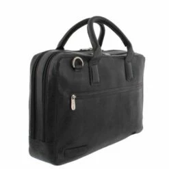 Plevier Sandyford Laptoptas 2-Vaks 15.6" Black -NL Rugzak Verkoopwinkel 482 1 zijkant voor zwart