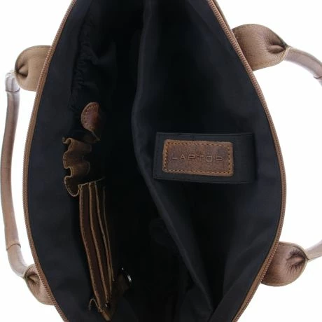 Plevier Parramatta Laptop Tote Bag Damestas 15.6" Cognac 6 Plevier Parramatta Laptop Tote Bag Damestas 15.6" Cognac - Afbeelding 4