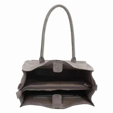 Zebra Natural Bag Rosa XL Shopper Mid Grey 6 Zebra Natural Bag Rosa XL Shopper Mid Grey - Afbeelding 4