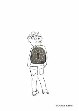 Zebra Kids Boys Rugzak Construction 7 Zebra Kids Boys Rugzak Construction - Afbeelding 5