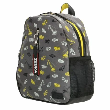 Zebra Kids Boys Rugzak Construction 4 Zebra Kids Boys Rugzak Construction - Afbeelding 2